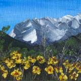 Mountain Flowers Series Painting #3